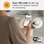Kidde Detector de humo inteligente, WiFi, dispositivo compatible con Alexa, cableado con respaldo de batería, alertas de