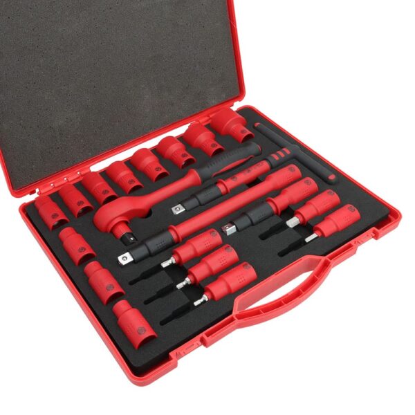 Juego de Herramientas Aisladas VDE MichaelPro MP005048 20 Piezas 1/2 Pulgada Acero Forjado Gota