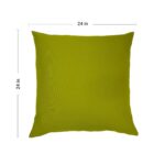Silla Hamaca Calloway Mills Parakeet 11047HCSET Verde con Juego de 2 Almohadas 24x24 pulgadas Barra de Madera de Pino 44
