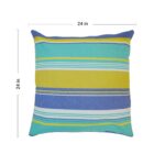 Silla Hamaca Calloway Mills 11044HCSEST Ocean Breeze con 2 Almohadas Barra de Madera de Pino 44 Pulgadas Límite de Peso