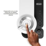 Nespresso Vertuo Lattissima - Cafetera de café y espresso de De'Longhi, blanco mate y brillante
