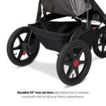 Radio Flyer Momentum - Cochecito de bebé para correr, artículos esenciales para recién nacidos, viajes de niños pequeños