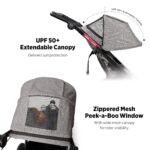 Radio Flyer Momentum - Cochecito de bebé para correr, artículos esenciales para recién nacidos, viajes de niños pequeños