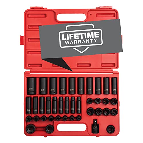 Juego de Llaves de Impacto Sunex Drive Master 2669 y 3580 Acero Cromo Molibdeno 39 y 80 Piezas