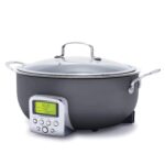 GreenPan Elite Essential Smart - Sartén eléctrica de 6 cuartos de galón, preajustes para sellar, saltear, sofreír revolv