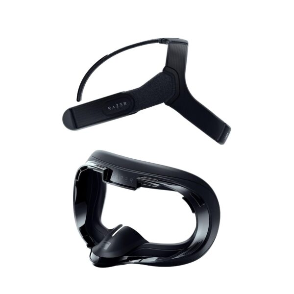 Correa Ajustable Razer para Cabeza y Interfaz Facial VR para Meta Quest 2 Negro