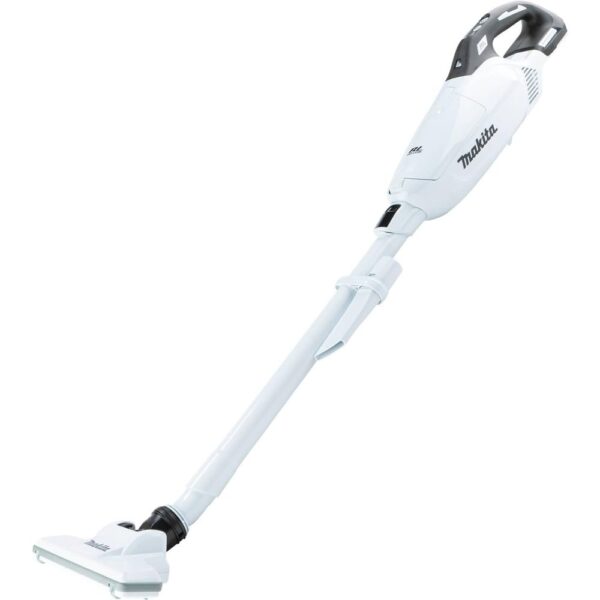 Makita XLC10ZW 18V LXT® Aspiradora compacta sin escobillas de iones de litio de 4 velocidades, con botón pulsador y bols