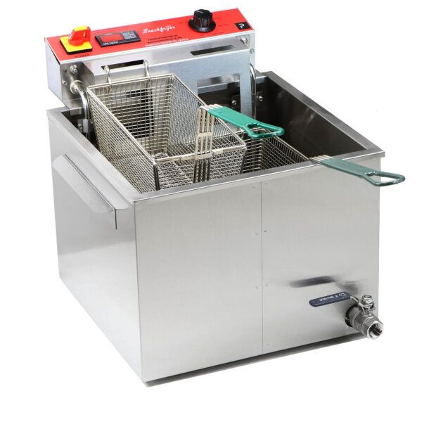 Paragon Freidora Digital 240V Snack Deep Freidora - Freidora comercial multiusos