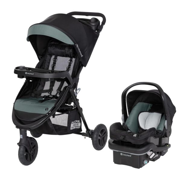 Baby Trend Passport Seasons Sistema de viaje todo terreno, Verde Madrid
