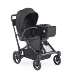 Contours Element Side by-Side - Cochecito convertible para niños pequeños y bebés, individual a doble, opciones de asien