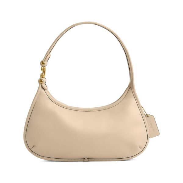 Bolso de Hombro Coach Glovetanned Leather Eve CM530 B4IY Cuero Marfil