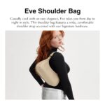 Bolso de Hombro Coach Glovetanned Leather Eve CM530 B4IY Cuero Marfil