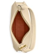 Bolso de Hombro Coach Glovetanned Leather Eve CM530 B4IY Cuero Marfil