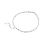 Conjunto de Joyas Swarovski Mesmera 5674306 Collar y Aretes Chapado en Rodio con Circonita