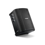 Bocina Bluetooth Bose S1 Pro+ Sistema PA Portátil con Transmisor Inalámbrico XLR de Micrófono Línea Negro