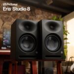 PreSonus Eris Studio 8 - Monitores de estudio activos de 2 vías de 8 pulgadas con guía de onda EBM