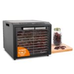 Excalibur Deshidratador de alimentos de la serie Select de 10 bandejas para carne seca, frutas, verduras, hierbas, golos
