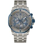 Reloj Cronógrafo Bulova Marine Star Serie A 98B411 Acero Inoxidable Gris para Hombre 44 Milímetros