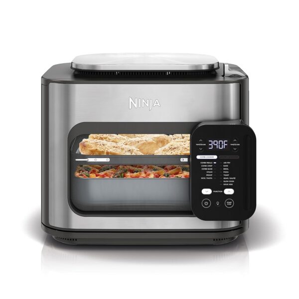 Ninja Combi Multicocina, horno y freidora de aire, comidas completas en 15 minutos, funciones 14 en 1, cocina combinada