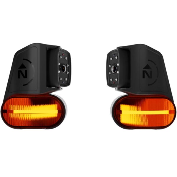Cámaras de Marcador Lateral Inalámbricas HD Brandmotion AHDS-7812 1080p IP68 Visión Nocturna Par Izquierda y Derecha