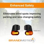 Cámaras de Marcador Lateral Inalámbricas HD Brandmotion AHDS-7812 1080p IP68 Visión Nocturna Par Izquierda y Derecha