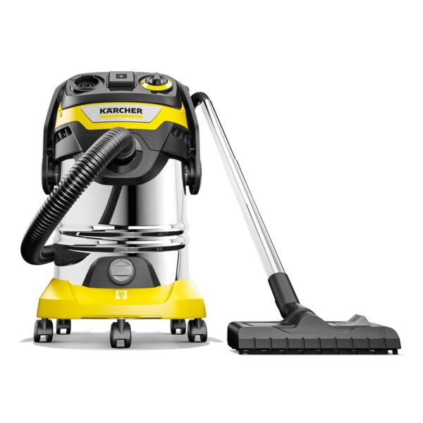 Kärcher aspiradora de taller WD 6 P S, 7.9 galones, 6.2 HP máximos, alcance de 37 pies, aspiradora húmeda-seca, de uso i