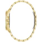 Reloj Bulova Crystal Phantom 97A179 Acero Inoxidable Tono Dorado Bisel Cristal Arcoíris Esfera Dorada Pavé Hombre 3 Mane