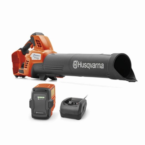 Soplador de Hojas Husqvarna 350iB Inalámbrico 200 MPH 800 CFM Batería 40V 7.5 Ah