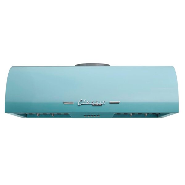 Unique Appliances Campana extractora clásica retro, campana extractora eléctrica con 3 velocidades de ventilador y 2 luc