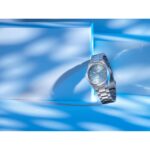 Reloj Citizen Eco-Drive Sport Lujo EW2700-54L Caja Acero Inoxidable 33mm Dial Azul con Acentos de Diamante