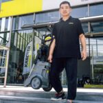 Lavadora a Presión Eléctrica Kärcher HD 4/8 X Clásica 1160 PSI 1.7 GPM Manguera de 26 Pies