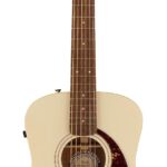 Fender Guitarra acústica Malibu Player, Olympic White