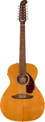 Fender Villager - Guitarra acústica de 12 cuerdas, natural envejecido