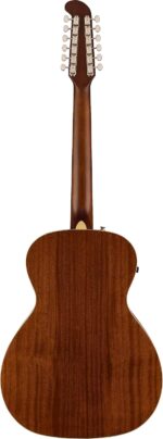 Fender Villager - Guitarra acústica de 12 cuerdas, natural envejecido