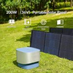 Panel Solar Plegable Mango Power MPA05US1N003 200W 36V IP67 Impermeable con Salida MC4