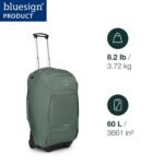 Mochila de viaje con ruedas Osprey Sojourn 10005389 25 pulgadas 60 litros negro