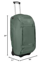 Mochila de Viaje con Ruedas Osprey Sojourn 10005392 28 Pulgadas 80 Litros Verde Koseret