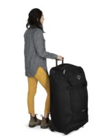 Maleta Osprey Sojourn Shuttle 10005397 36 pulgadas 130 litros color negro con ruedas