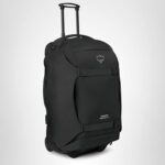 Maleta de Lona con Ruedas Osprey Sojourn Shuttle 30 Pulgadas 100 Litros Negro Nailon