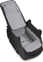 Maleta de Lona con Ruedas Osprey Sojourn Shuttle 30 Pulgadas 100 Litros Negro Nailon