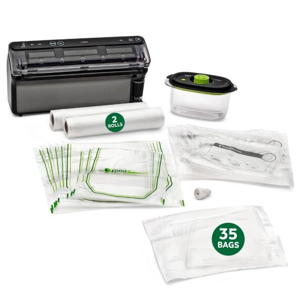 FoodSaver Elite All-in-One Liquid+™ Sellador al Vacío Todo en Uno con Bolsas