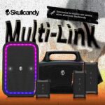 Altavoz Bluetooth Boombox Skullcandy Barrel 2SKSK1849B0L2 Resistente al Agua IPX5 60 Watts Negro