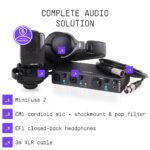 Arturia MiniFuse 2 Pack de Grabación - Negro