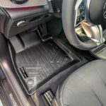 Juego de Tapetes SMARTLINER SA0704 B0704 D0704 para Mercedes-Benz EQE 2023-2025 2 Filas y Tapete de Carga