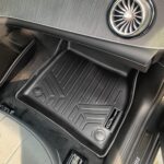 Juego de Tapetes SMARTLINER SA0704 B0704 D0704 para Mercedes-Benz EQE 2023-2025 2 Filas y Tapete de Carga