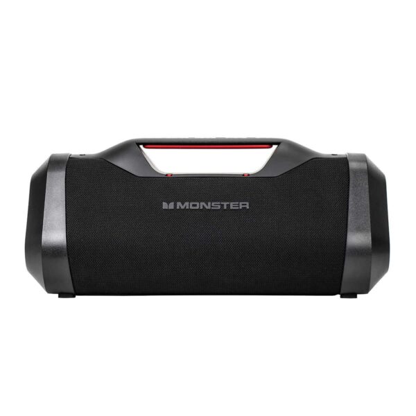 Bocina Bluetooth Monster Boombox 2MNSK1710B0L2 Impermeable IPX5 120W con Carga USB y Emparejamiento NFC