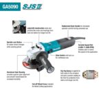 Makita Amoladora angular de alta potencia GA5090 SJS™II de 5"