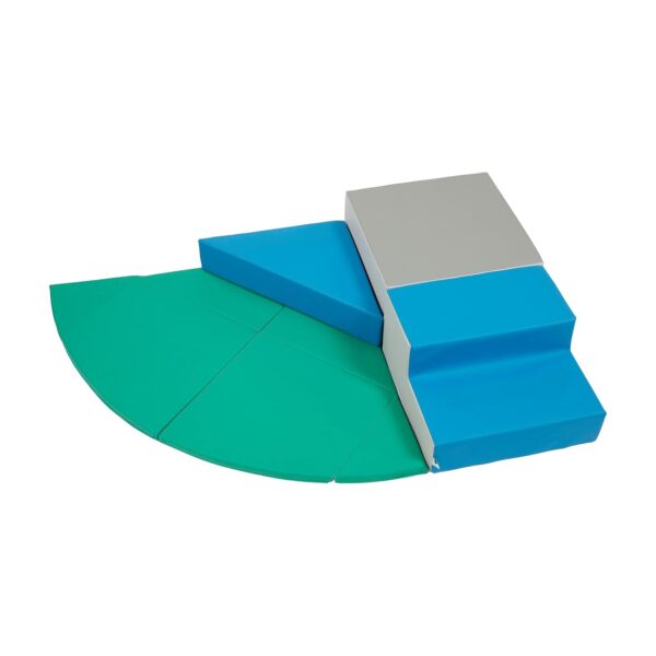 Escalador de Esquina ECR4Kids SoftZone Adventurer's Summit Step ELR-3503-CT 4 Piezas 60 x 40 x 10 Pulgadas