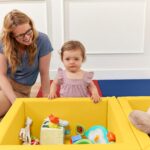 Contenedor de Juguetes ECR4Kids SoftZone Play Patch ELR-3103-YE Amarillo Paquete de 2