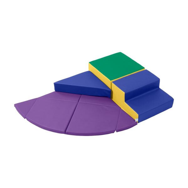 Escalador de Esquina ECR4Kids SoftZone Junior Adventurer's Summit Step ELR-3502-AS 4 Piezas 48 x 32 x 8 Pulgadas